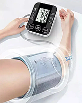 Автоматичний цифровий тонометр з дисплеєм BP-510, Апарат для вимірювання тиску, фото 2