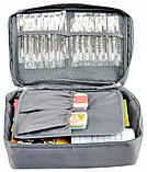 Дорожня косметичка несесер Edibazzar Сірий (7556961400371), фото 2