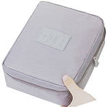 Дорожня косметичка несесер Edibazzar Сірий (7556961400371), фото 3