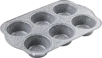 Форма для випікання кексів 6 шт Lamart LT3041