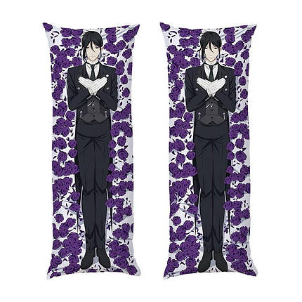 Дакімакура подушка-обіймашка «Sebastian. Anime. Manga. Black Butler», фото 1
