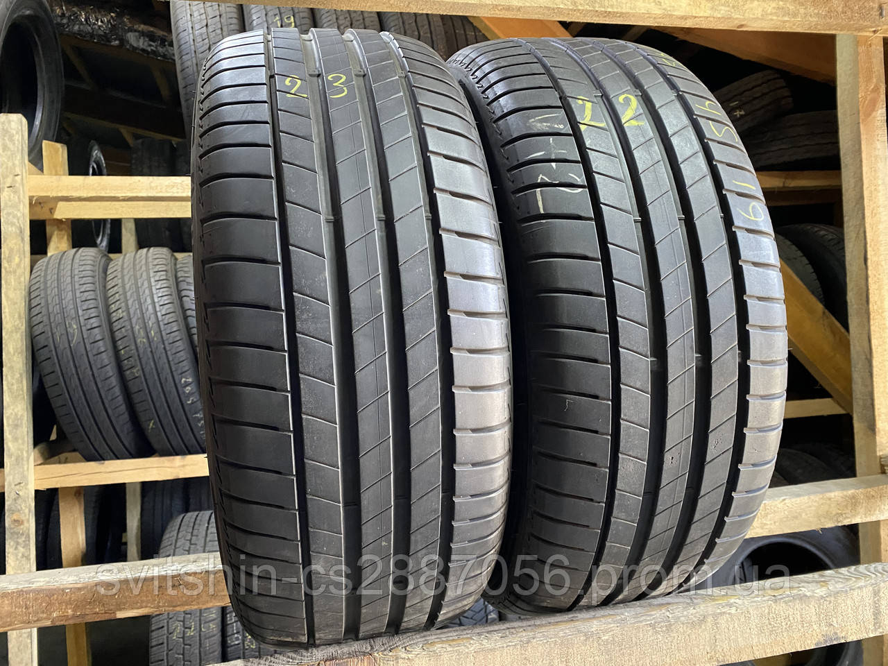 Літні Шини 245/45R19 Bridgestone Turanza T001 6.5мм 2шт, фото 1