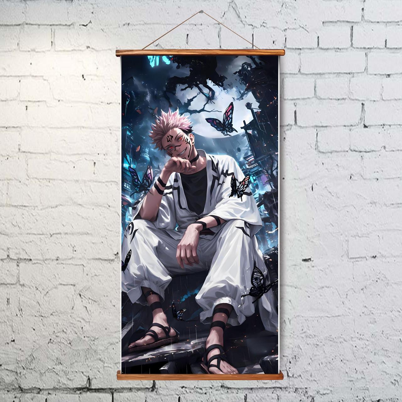 Гобелен "Магічна битва" (аніме), Сукуна, 40*80 см, OT1003, фото 1