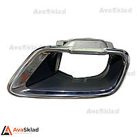 51128074189 BMW накладка вихлопної труби ліва знята в салоні +