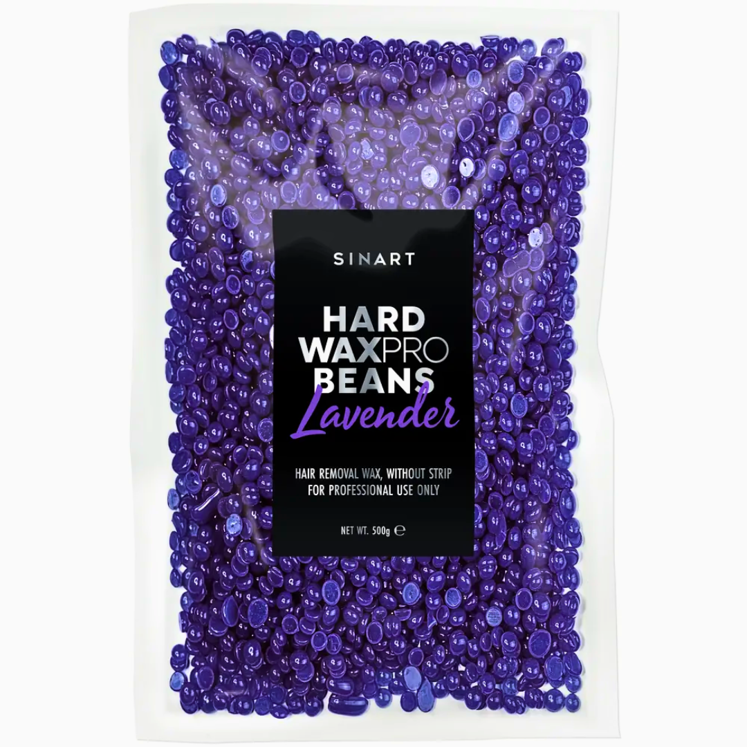 Віск для депіляції | Sinart | HARD WAXPRO BEANS | LAVANDER | Лавандовий | 500g