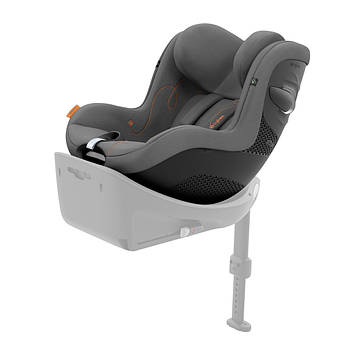 Автокрісло Cybex (група 0+-1, обертання 360, ISOFIX) Sirona G i-Size Lava Grey Сірий