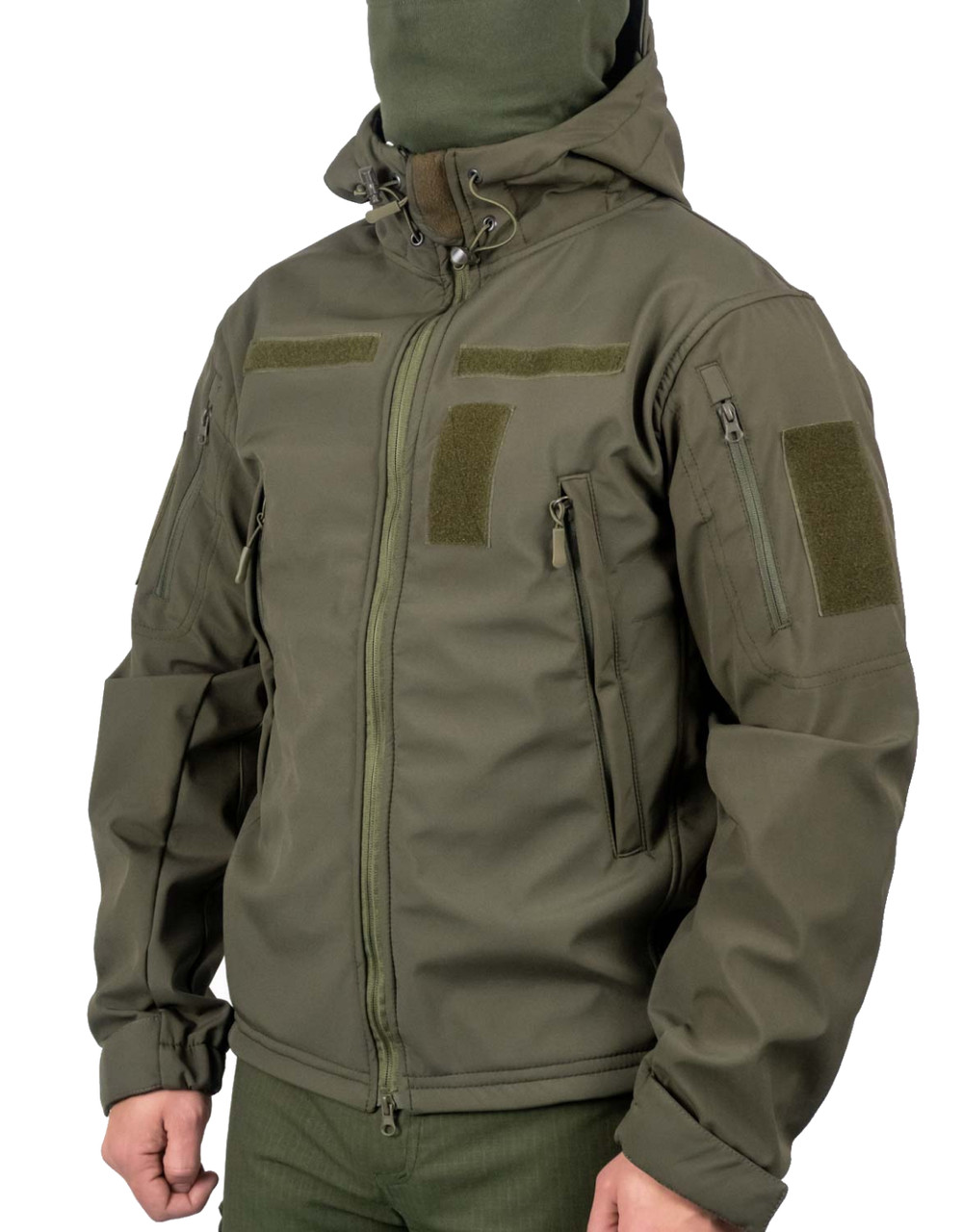 Тактична куртка Soft Shell VIKING OLIVE олива WinTac