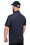 Тактичне поло CoolPass Velcro Dark blue темно-синє - WinTac, фото 8