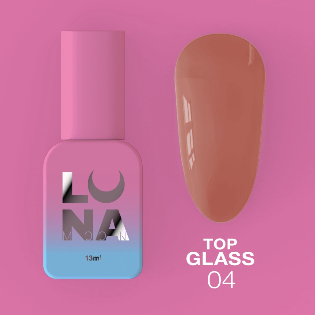 Топ для гель-лаку Top Glass No4 13ml, фото 1