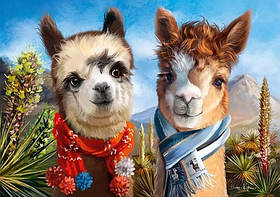 Пазлы 1000 элементов "Лами" 30455 135147 Cherry Pazzi