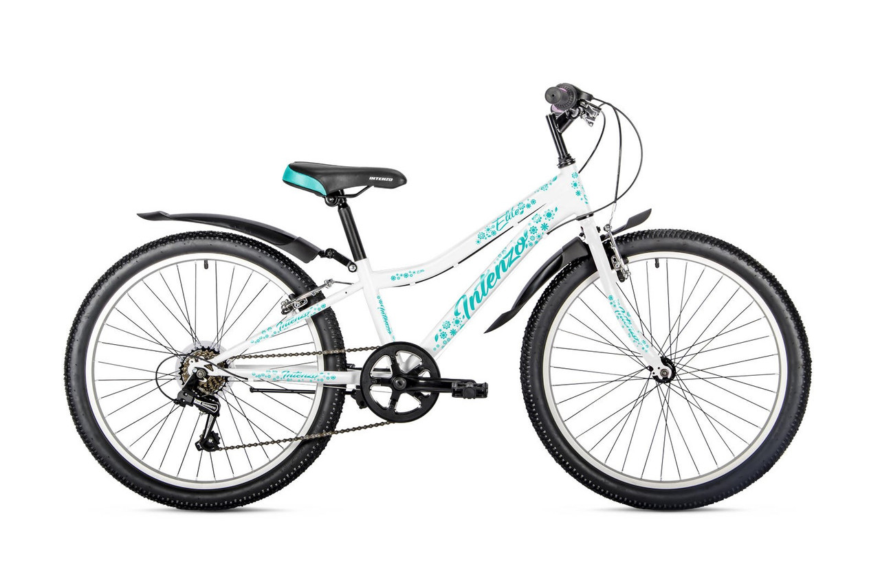 Велосипед 24" Intenzo ELITE V-brake 2024 білий