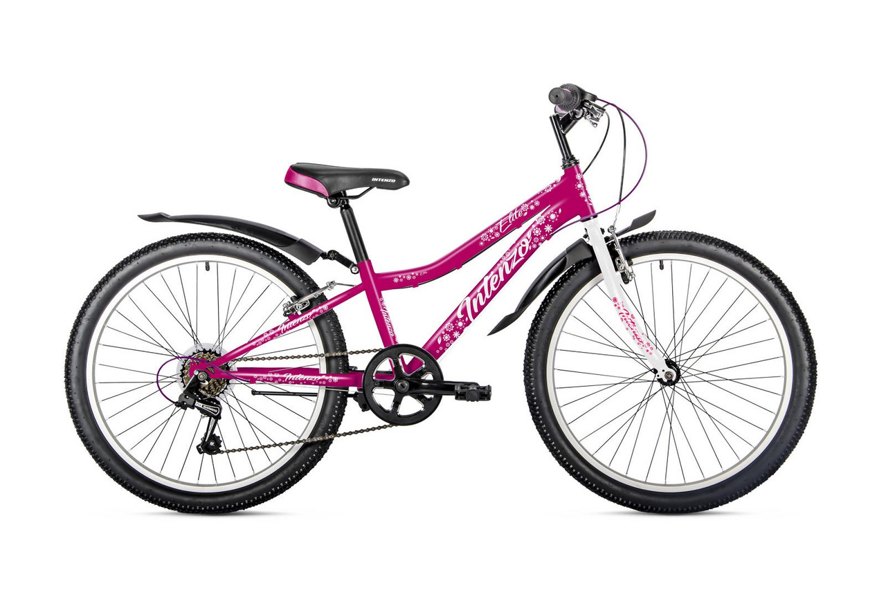 Велосипед 24" Intenzo ELITE V-brake 2024 рожевий