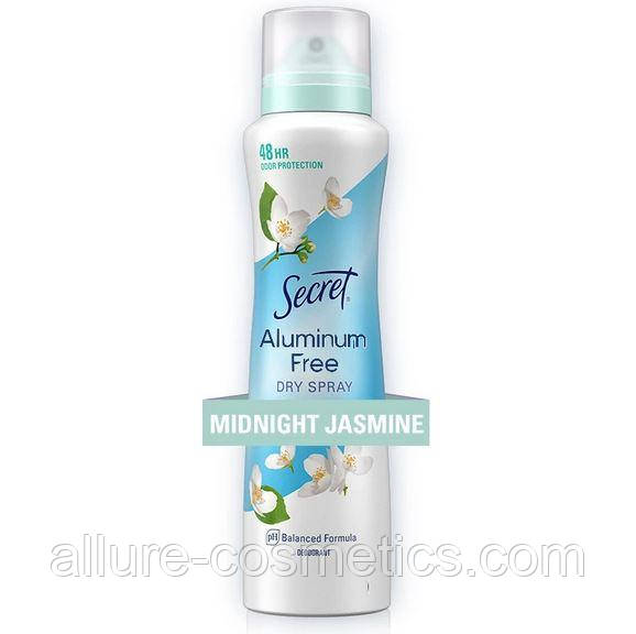 Дезодорант спрей Жасмин і Олія Конопель Secret Deodorant Dry Spray Midnight Jasmine