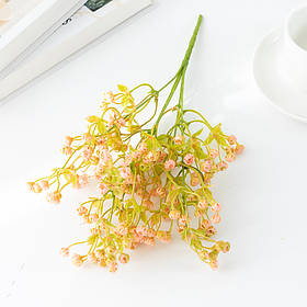 Букет імітація Гіпсофіла декоративна, Персикова (35см)