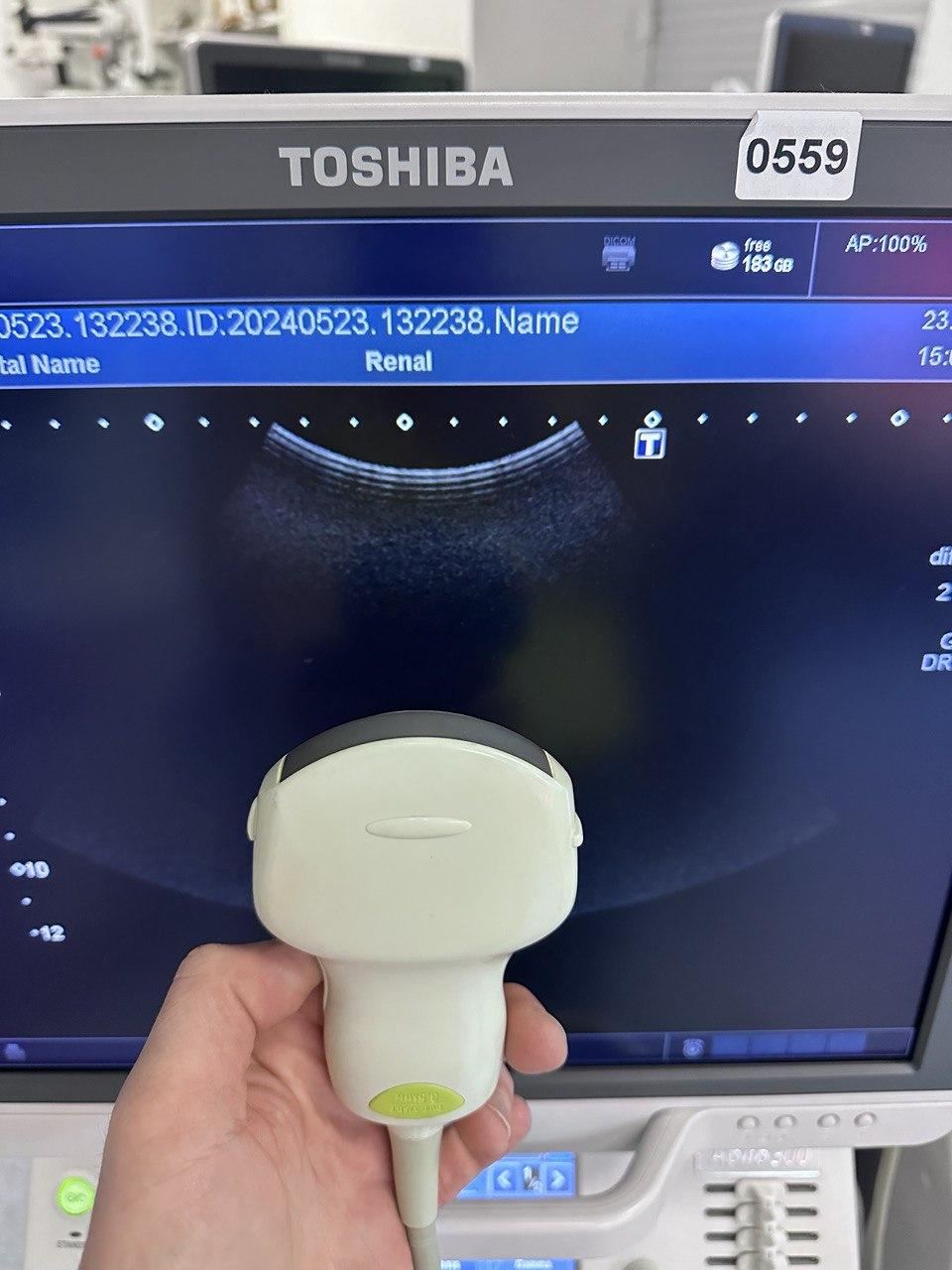 Конвексний ультразвуковий датчик Toshiba PVT-375BT