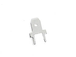 Клема ножова тато 4.8 мм під пайку на плату