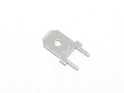 Клема ножова тато 6.3 мм під пайку на плату