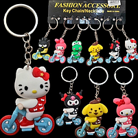 Брелок силіконовий "Звірята", мікс, Брелок "Зверята", фото 2