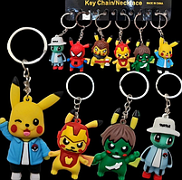 Брелок силіконовий "Покемони", мікс, Брелок "Покемоны", фото 2