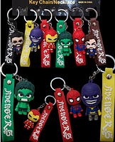 Брелок силіконовий "Супергерої Марвел", мікс, Брелок "Супергерои", фото 2