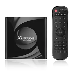 Смарт-приставка X88 Pro 13 4GB/32 GB Android 13.0 Smart TV Смарт ТВ Приставка 4K