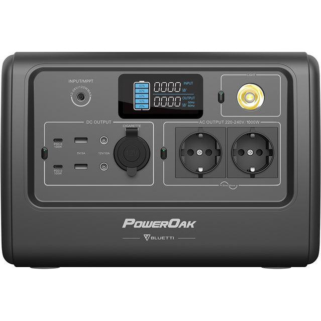 Bluetti PowerOak EB70 Портативна зарядна станція 1000W 716Wh