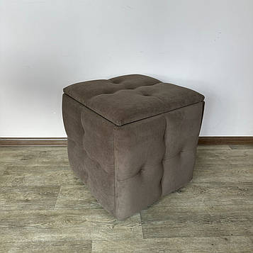 Пуф-трансформер 5в1 Остін-4 велюр коричневий 1-0-9005