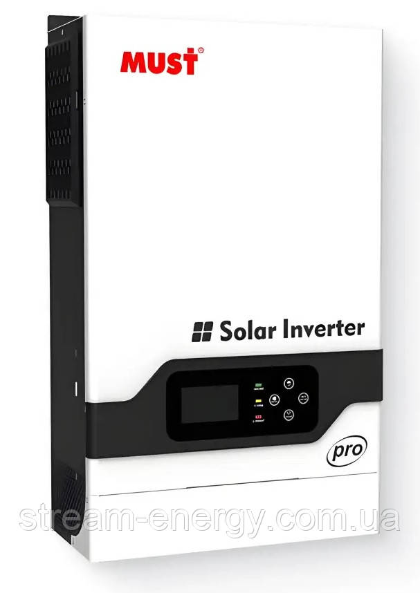 Гібридний інвертор MUST PV18-3024PRO, 3000W, 24V, фото 1