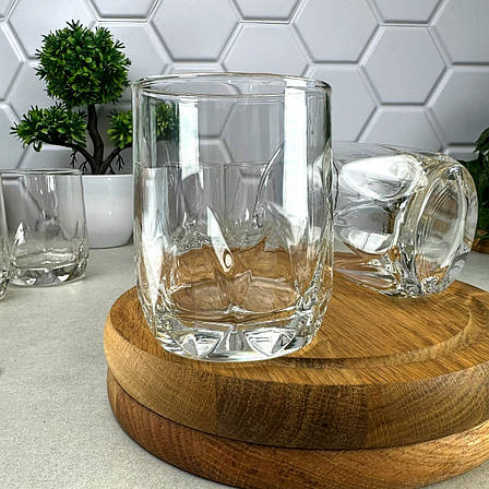 Низькі склянки 300 мл 6 шт Олд Фешен Uniglass Sitia, фото 1