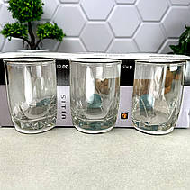 Низькі склянки 300 мл 6 шт Олд Фешен Uniglass Sitia, фото 4