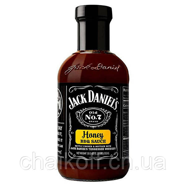 Соус Jack Daniels медовый Tennessee Honey Barbecue Glaze 553 г