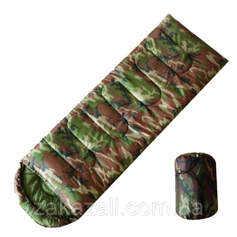 Тактичний спальник утеплений 200×80 см ARMY