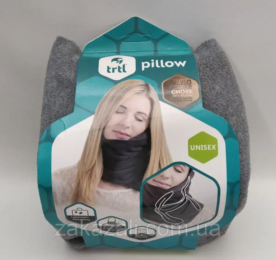 Шарф для сну із тканини для подорожей Travel Neck Rest Pillow.