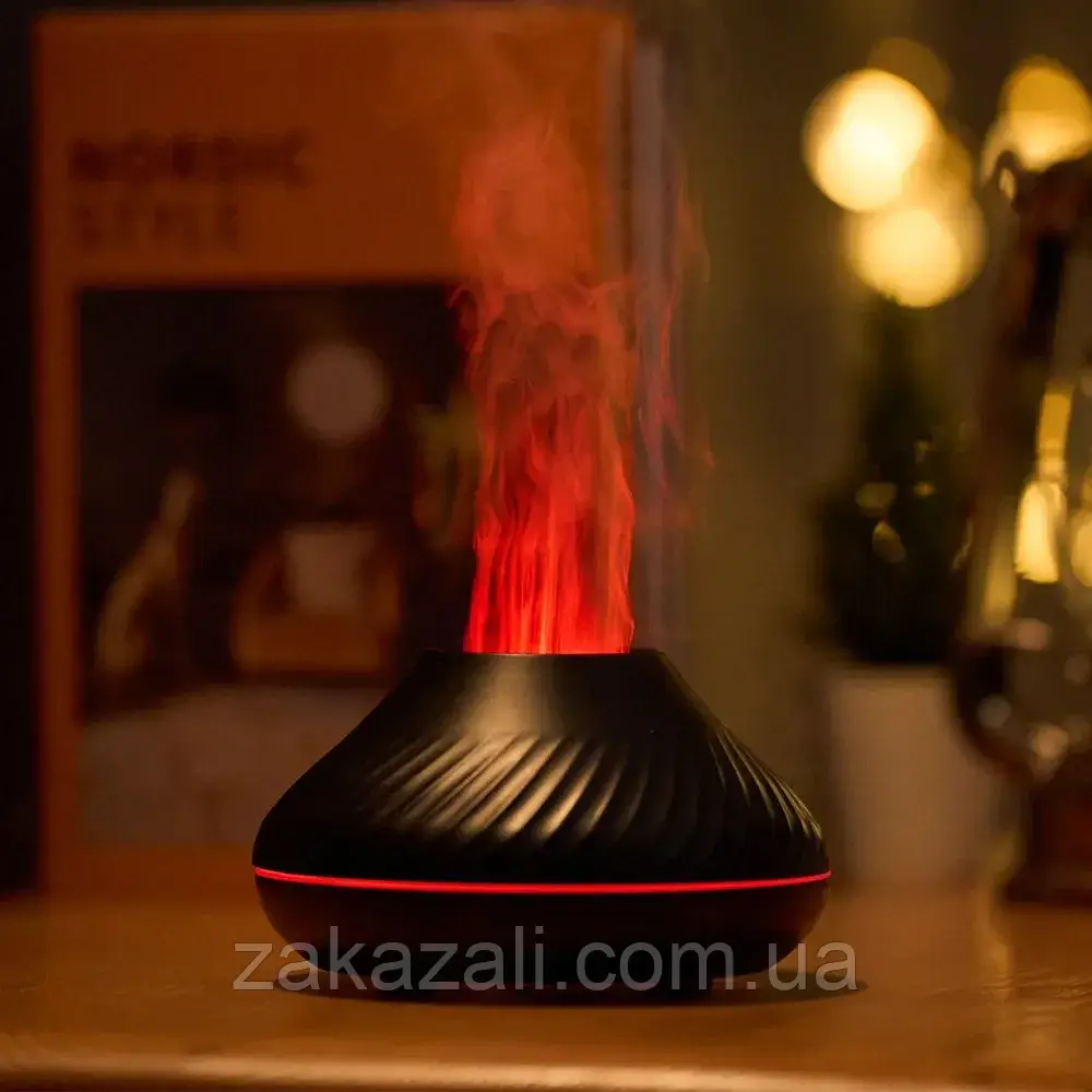 Зволожувач повітря Вулкан міні Valcano humidifier BLACK