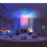 Нічний світильник астронавт, присутній проектор зоряного неба, оснащений Bluetooth колонкою та пультом., фото 5