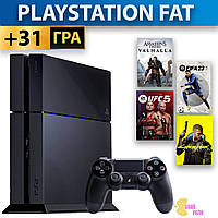 PlayStation 4 FAT +31 игра +Гарантия Б/У