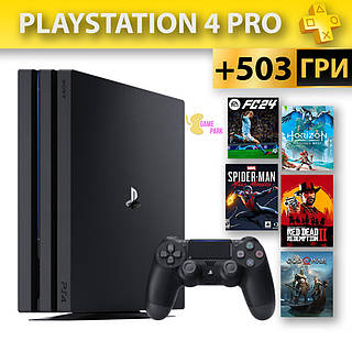 PlayStation4 - PlayStation4 pro セット Игровая приставка PlayStation 4 Pro 1TB Black в комплекте с