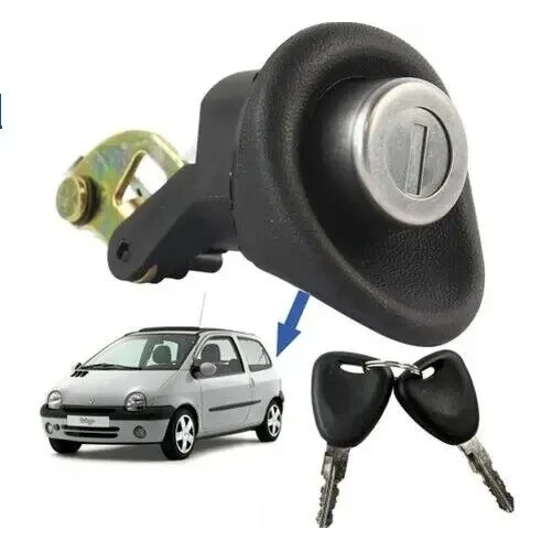 Renault Logan I (04-18) личинка замка багажника 7701367940, Рено Логан 1