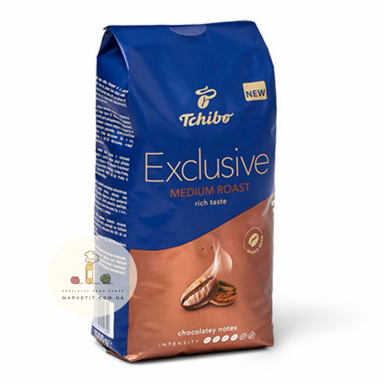 Кава в зернах Tchibo Exclusive Medium Roast 1 кг.