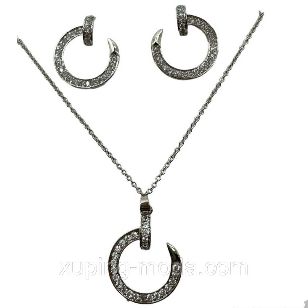 Набір брендових прикрас. 15 мм, фото 1