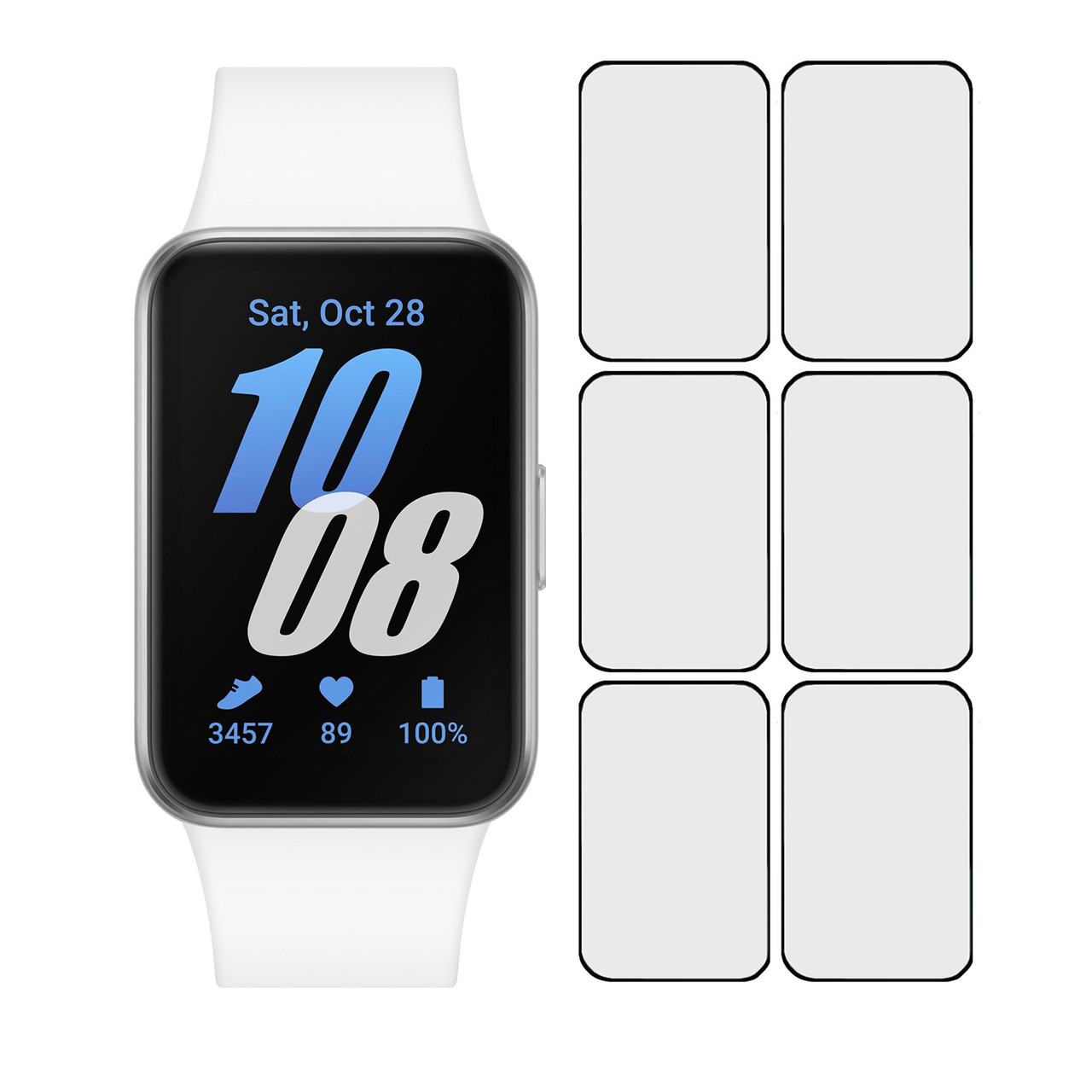 Плівка Mietubl Hydrogel HD для Samsung Galaxy Fit 3 (6шт.) Глянцева