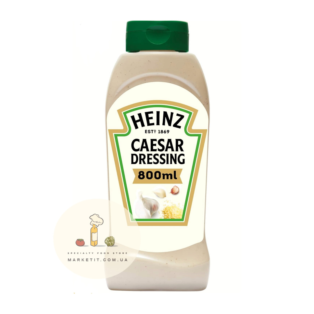 Соус Цезарь Heinz Caesar Dressing, из натуральных ингредиентов 830 г ...