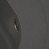 Гранітна мийка для кухні Platinum 510 LUNA матова Сірий мусон, фото 7