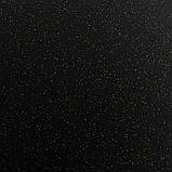 Гранітна мийка для кухні Platinum 4150 SOKIL матова Чорна GOLD, фото 3