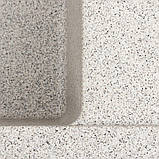 Гранітна мийка для кухні Platinum 8650 DIAMOND матова (сіра), фото 8