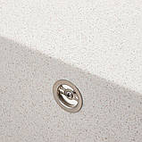 Гранітна мийка для кухні Platinum 7950 AZURIT матовий Топаз, фото 3