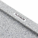 Гранітна мийка для кухні Platinum 6550 LOTOS матовий Сірий, фото 7
