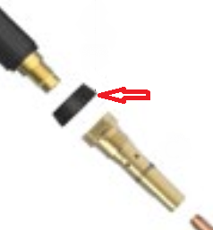 Ізолятор мундштука АМ2АР серії ARC від PARKER для пальникив М22 та М22М, фото 1