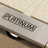 Гранітна мийка для кухні Platinum 6250 ZIRKONE матовий пісок, фото 3