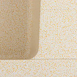 Гранітна мийка для кухні Platinum 6250 ZIRKONE матовий пісок, фото 4